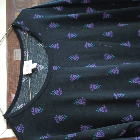 Womans Top XXS LulaRoe Tunic S/S - Picture 4 of 5